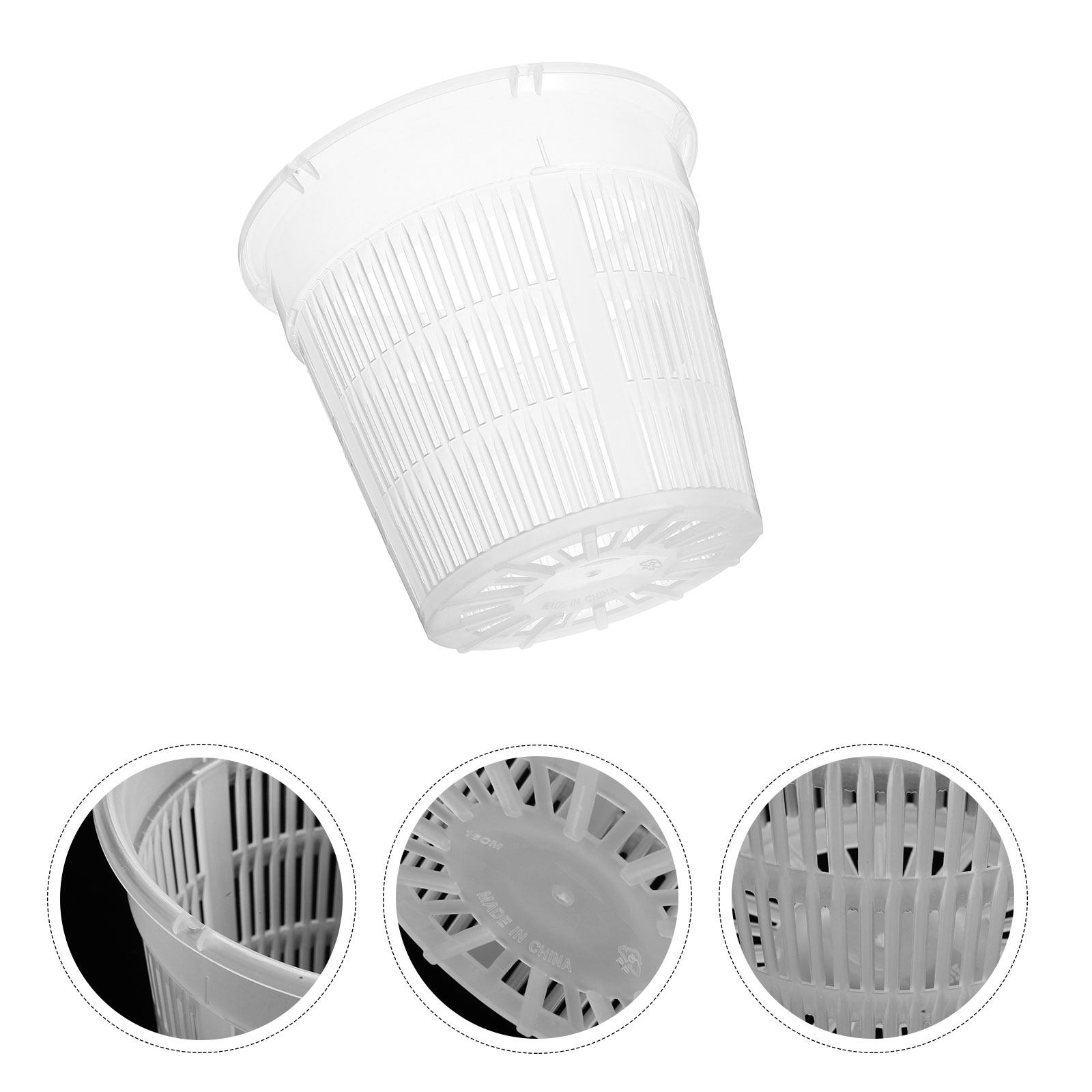 Plant Pot - 4 Stück Hydroponische Pflanzkörbe zur Wurzelkontrolle,