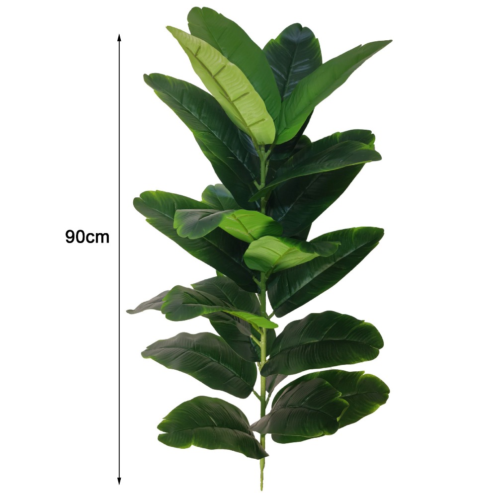 Fiddle Leaf Fig - Grüner Künstlicher Ficus-Baum in Übergröße mit