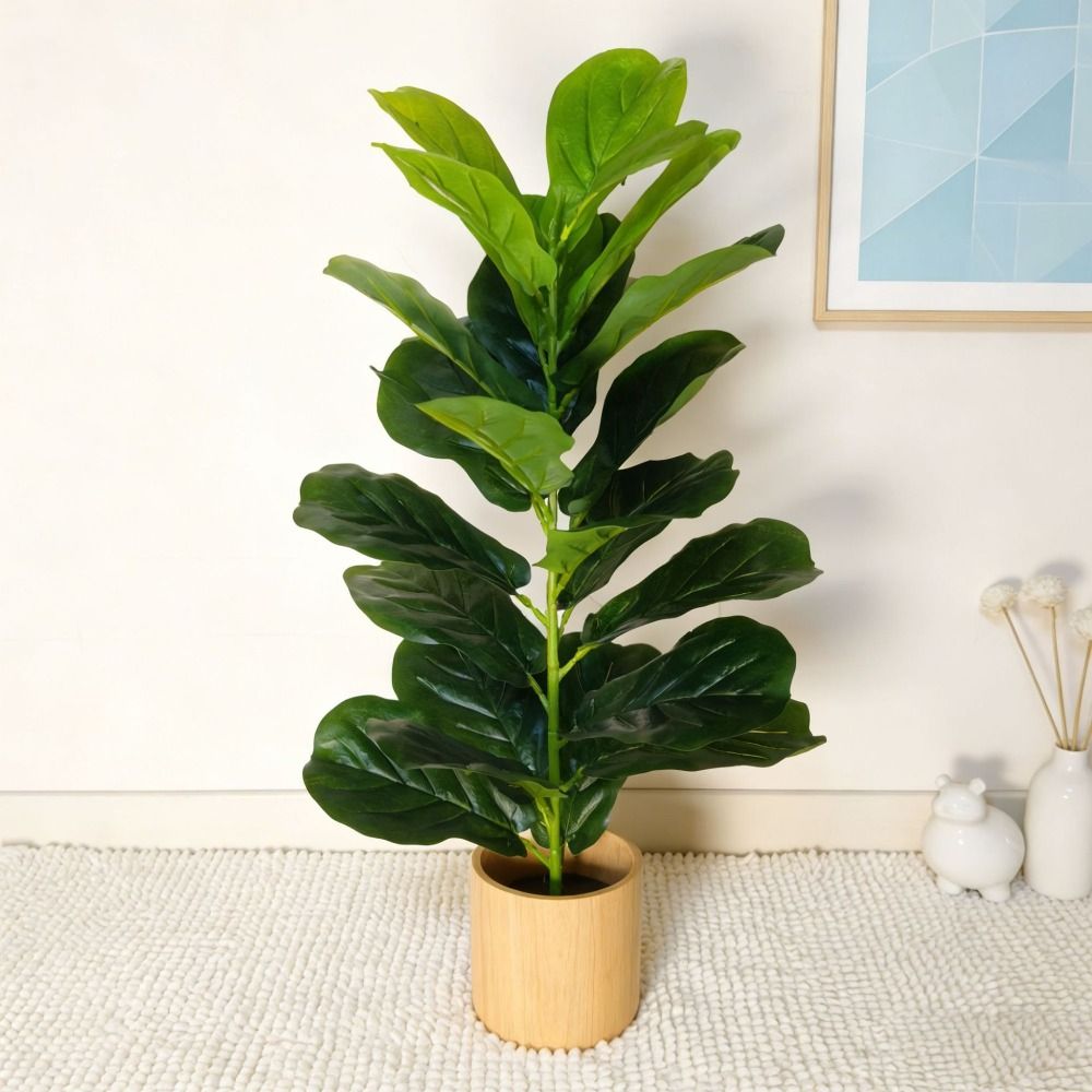 Grüner Künstlicher Ficus-Baum  – Fiddle Leaf Fig Bewertung und Preis
