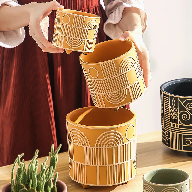 Einfacher zylindrischer Kerami – Snake Plant Ceramic Bewertung und Preis