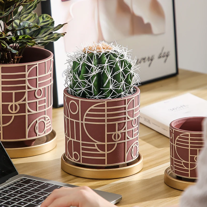 Einfacher zylindrischer Kerami – Snake Plant Ceramic Bewertung und Preis