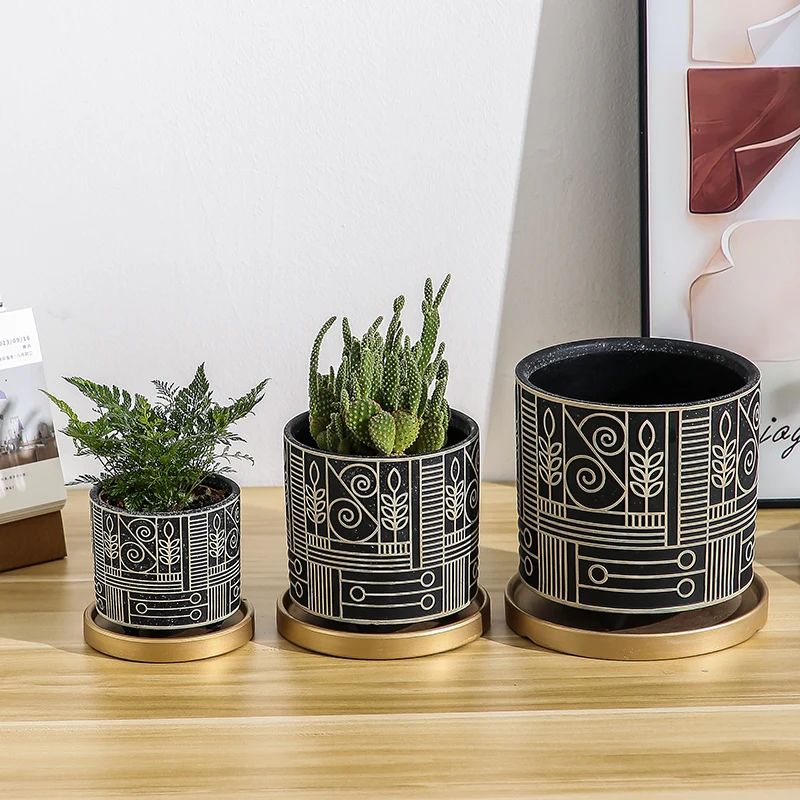 Einfacher zylindrischer Kerami – Snake Plant Ceramic Bewertung und Preis