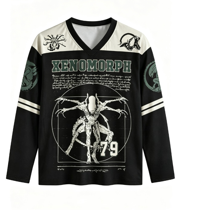 Unisex Vintage Xenomorph V-Aus – Monstera Bewertung und Preis